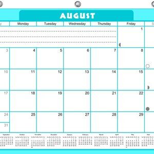 2026-2027 Academic Year 12 Months Student Calendar/ Planner for 3-Ring Binder 06